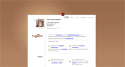 Desktop Screenshot of prochazkova.de