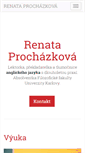 Mobile Screenshot of prochazkova.net